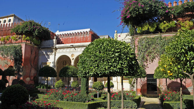 La verja marca el punto de entrada al túnel que da acceso directo al convento de San Leandro.
